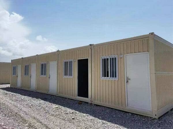 日喀則折疊集裝箱式活動(dòng)房圖