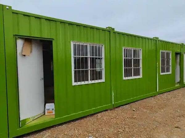 一層住人集裝箱活動(dòng)房圖