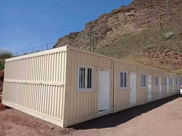 瓦楞折疊集裝箱房屋圖