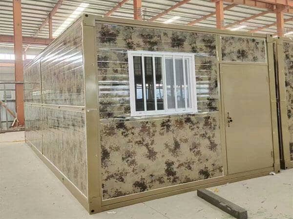 拉薩折疊集裝箱式活動房圖
