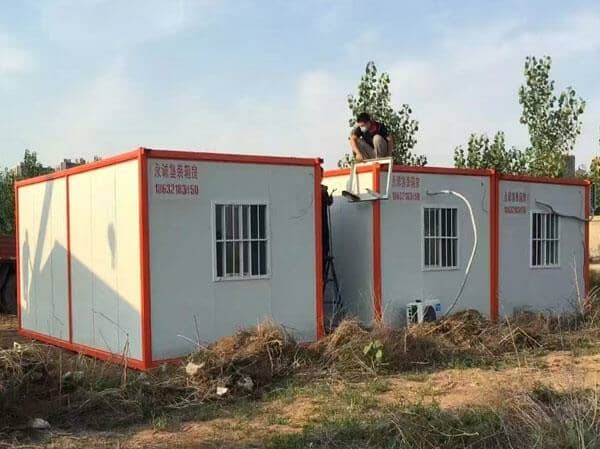 林芝住人集裝箱活動(dòng)房圖