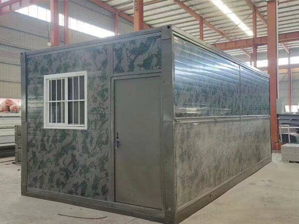 林芝折疊集裝箱式活動房圖