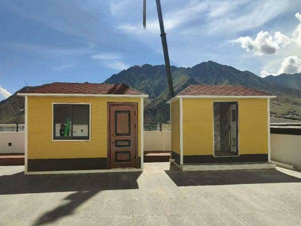 日喀則環(huán)保移動廁所圖