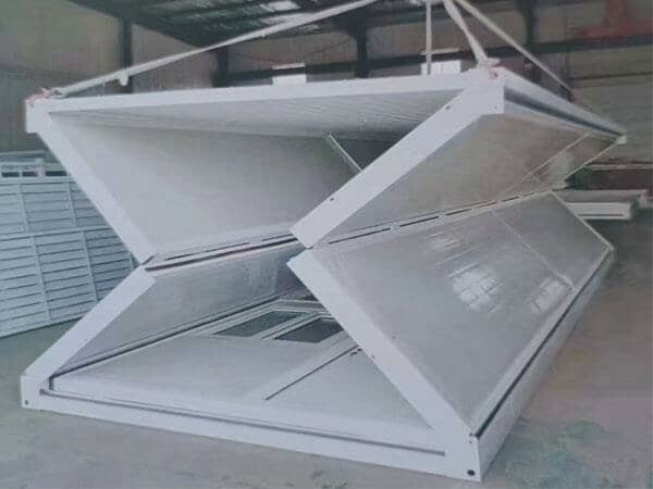 昌都折疊集裝箱式活動(dòng)房圖