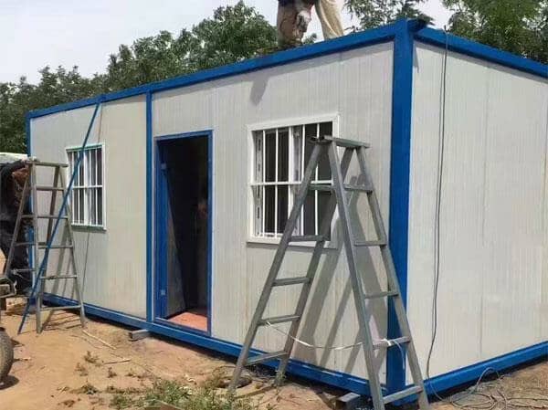 那曲住人集裝箱活動(dòng)房圖