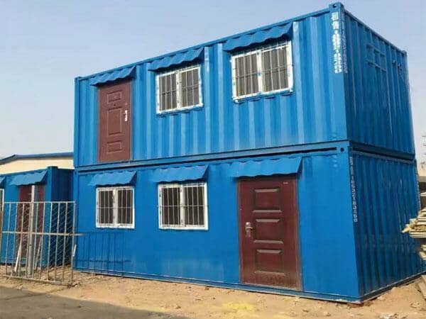 那曲焊接式集裝箱活動房圖