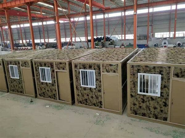 阿里地區(qū)折疊集裝箱式活動(dòng)房圖