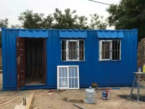 阿里地區(qū)集裝箱式活動房圖