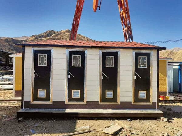 那曲環(huán)保移動(dòng)廁所圖