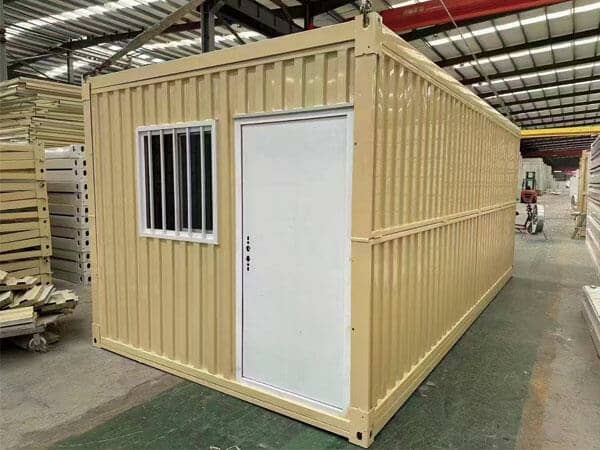 瓦楞折疊集裝箱式活動房圖