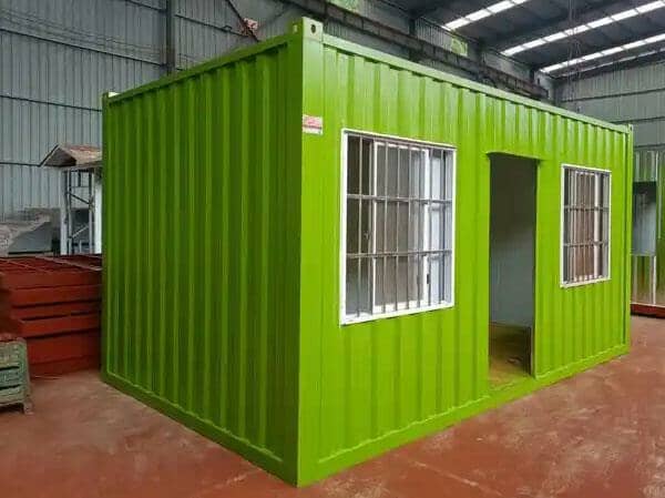 工地住人集裝箱圖