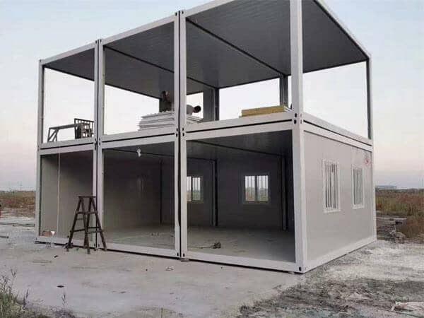 中鐵標(biāo)準(zhǔn)集裝箱式活動(dòng)房圖